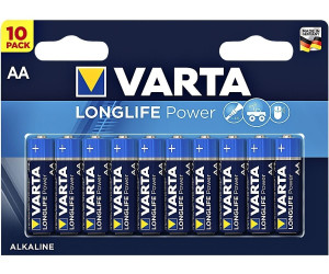 VARTA LONGLIFE Power Batterie Mignon AA 1,5V LR06 4906 Stückzahl wählbar 