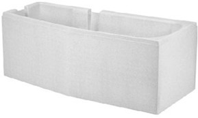 poresta Poresta support de baignoire pour baignoire gain de place Bette Luna 2750 170 x 75 cm (17154187)
