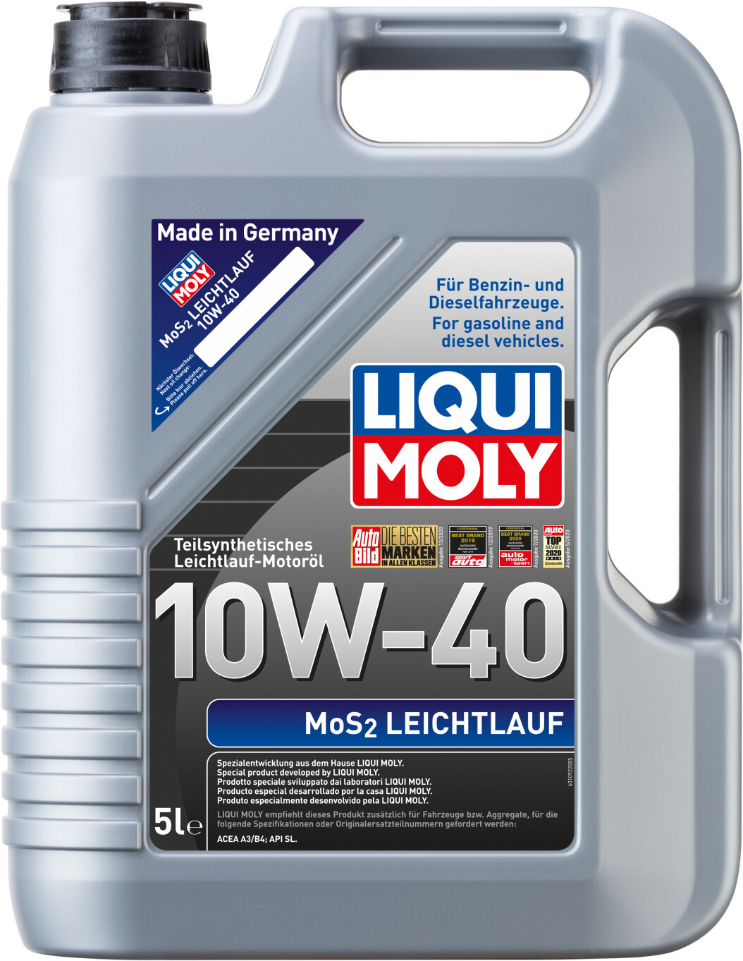 LIQUI MOLY MoS2 anti-friction 10W-40 (5 l)