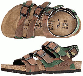 Birkenstock Ellice Kids camouflage