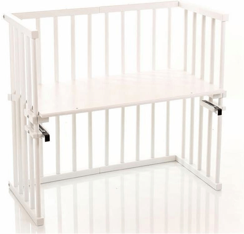 Babybay Lit cododo Midi blanc laqué