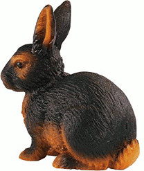 Schleich Rabbit black-brown