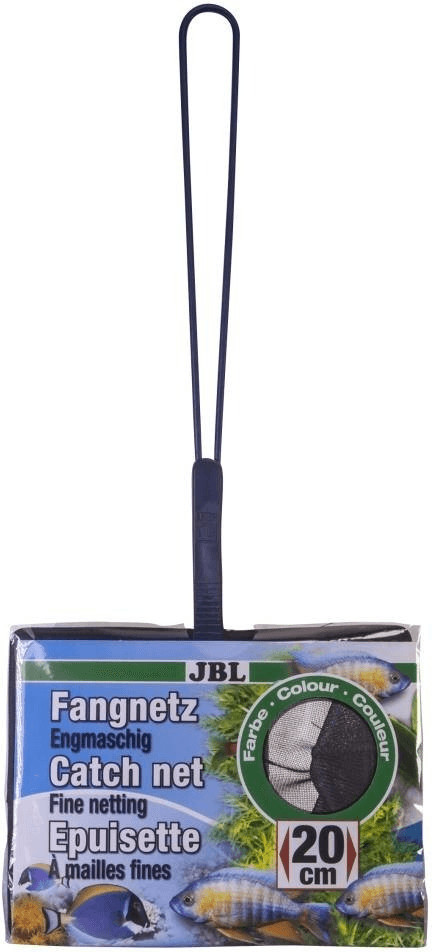 JBL Épuisette à mailles fines noir 20 cm