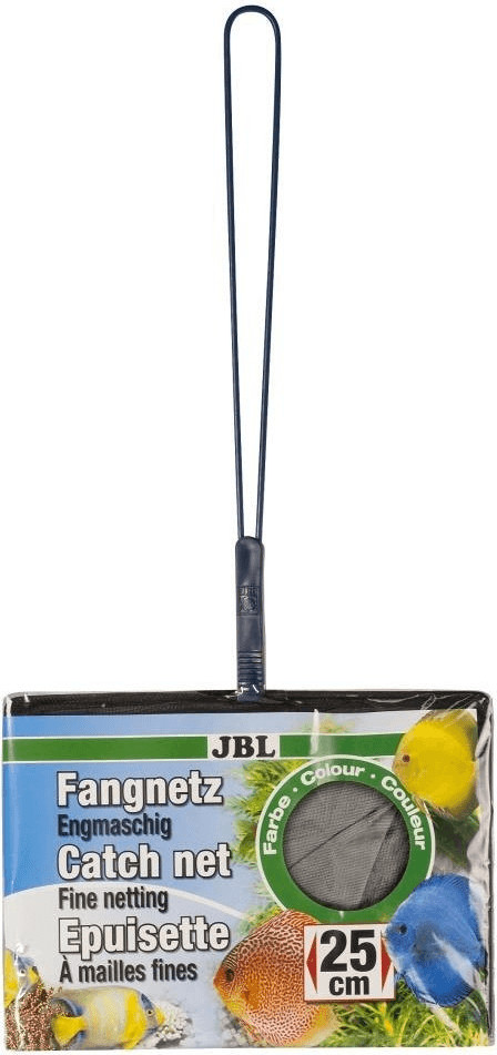 JBL Épuisette à mailles fines noir 25 cm