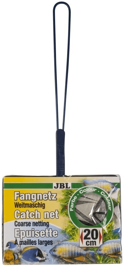 JBL Épuisette à mailles larges noir 20 cm