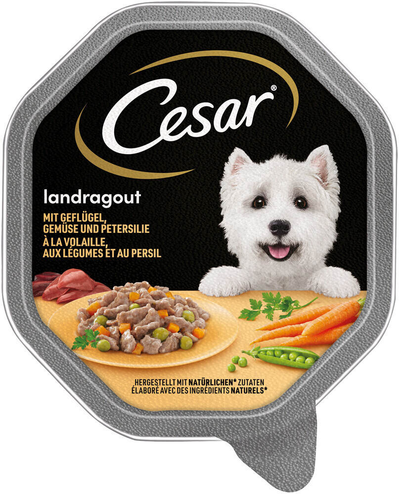 Cesar Filet en sauce de volaille et légume (150 g)