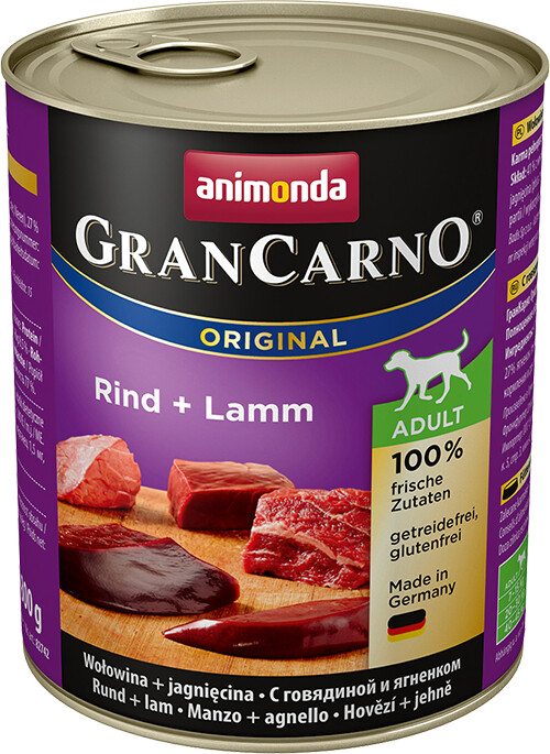 Animonda GranCarno Boeuf et agneau (800 g)