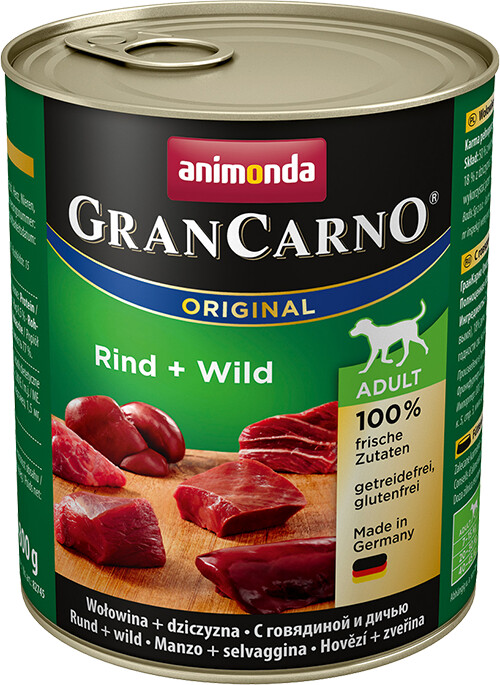 Animonda GranCarno Gibier Plus (800 g)