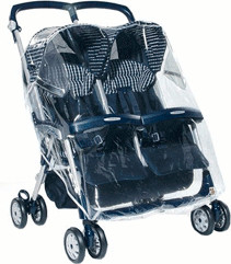 Peg Perego Protection pluie pour Aria Twin