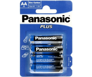 PANASONIC Pack de 4 piles General R6 Mignon AA - Bleu