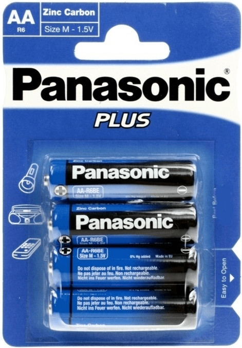 Panasonic 4x AA / R6R Special Power
