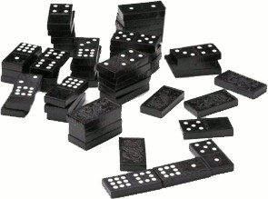 Domino en bois