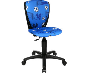 Kinder-Drehstuhl Schreibtischstuhl Topstar S´cool 3 Fussball blau schwarz B-Ware