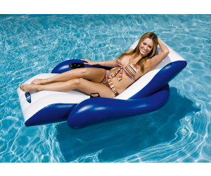 Schwimmliege Pool Liege Sessel Lounge Wasserliege Floating Badeinsel Luftmatratz 