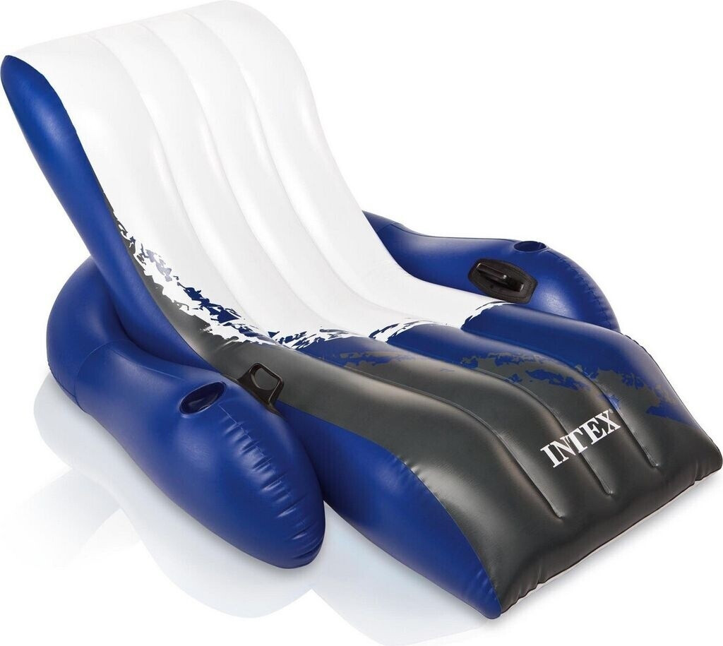 Intex Chaise longue luxe de piscine - 180 x 135 cm