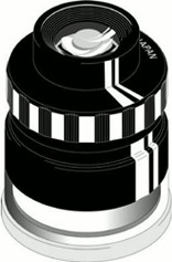 Euromex Loupe anastigmatique de mesure 4x