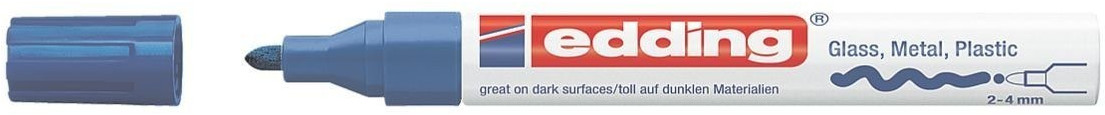 edding Marqueur peinture 750 bleu