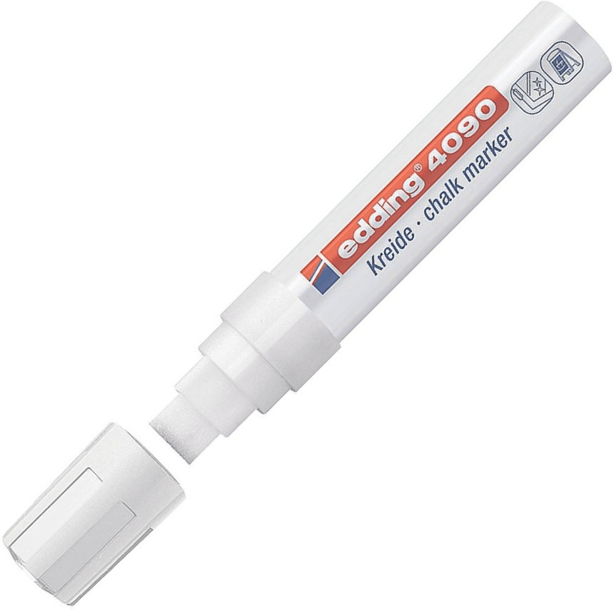 edding Marqueur fenêtre 4090 blanc