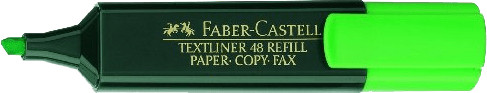 Photos - Felt Tip Pen Faber-Castell Textliner 48 green 