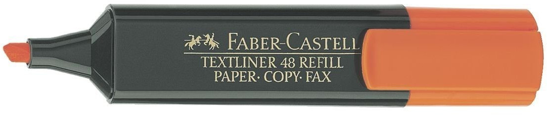 Photos - Felt Tip Pen Faber-Castell Textliner 48 orange 
