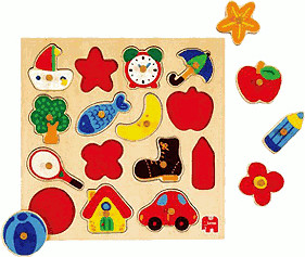 Jumbo Puzzle en bois silhouettes