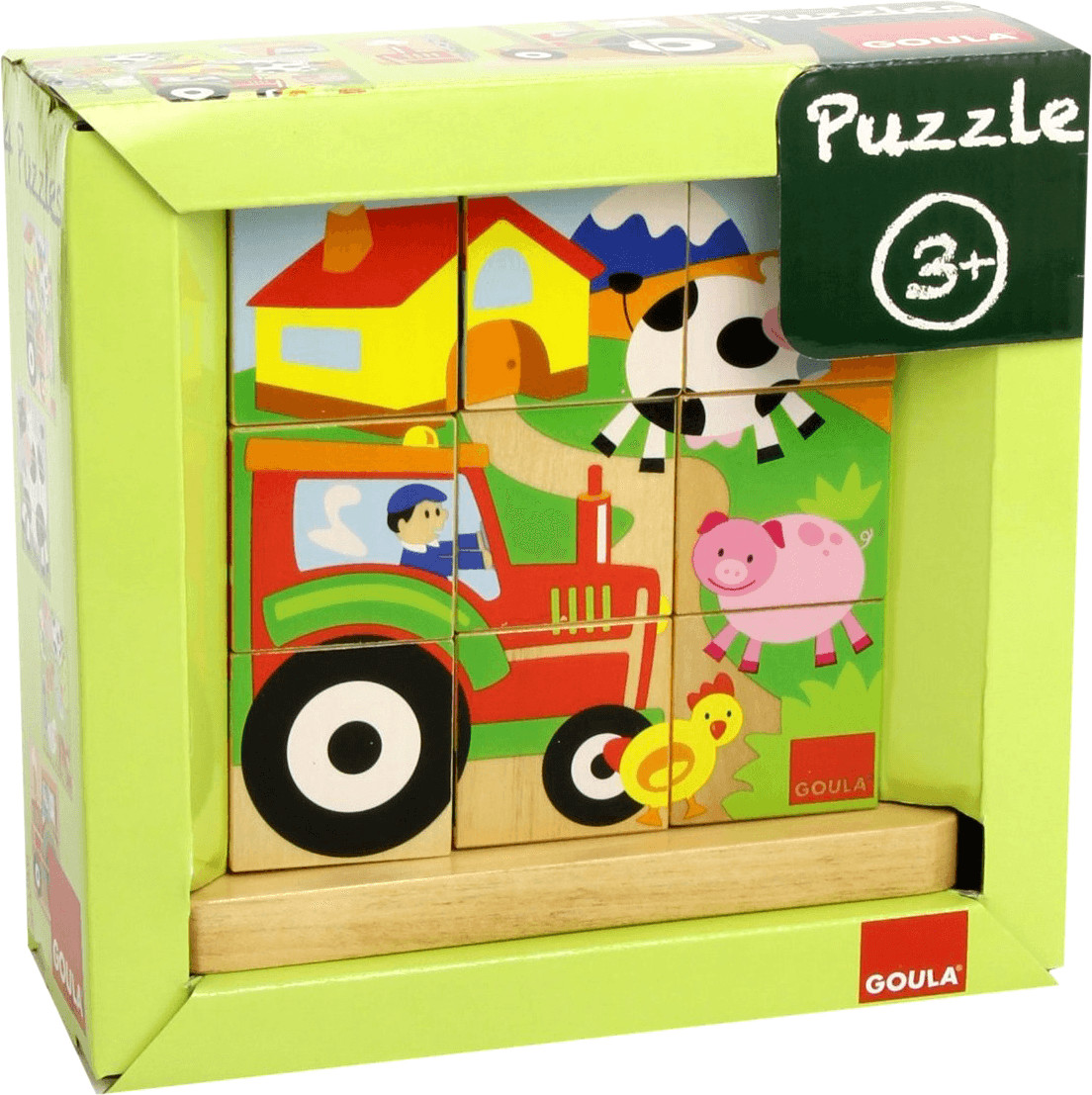 Jumbo Puzzle cubes - Ferme
