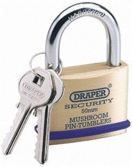 Draper Padlock 40mm (64161)