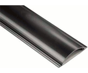 Hama Cable Duct, semicircular, 100/2.1 cm, black (00083159)