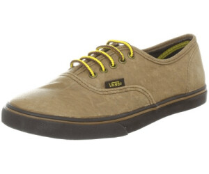 Vans authentic lo pro brown suede top