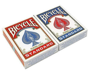 2 Bicycle Folie Metall Luxe Spielkarten Rot Blau Rider Back Uspcc New Edition 