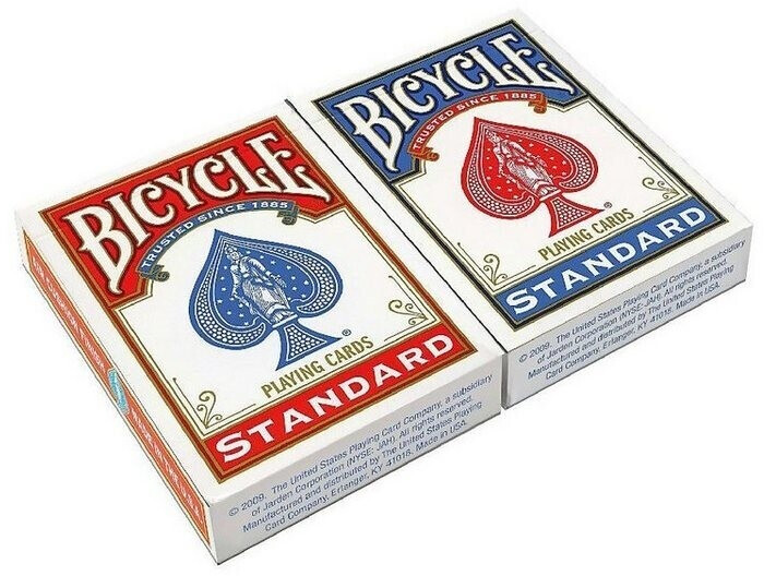 US Playing Card Cartes Bicycle Rider Back : 2 jeux