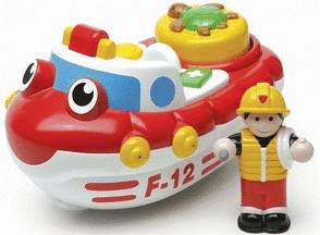 WOW Toys Felix bateau de Pompier