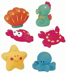 Alex Toys 5 gicleurs de bain - océan