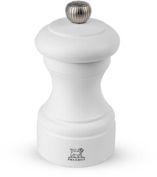 Peugeot Moulin à poivre Bistro Bois de Hêtre blanc 10 cm