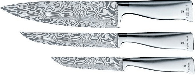 WMF Grand Gourmet Damask Knife Set 3 pcs.