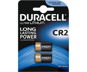 Pile Lithium Haute Puissance Duracell CR2 3 V, Pack de 2 (CR15H270