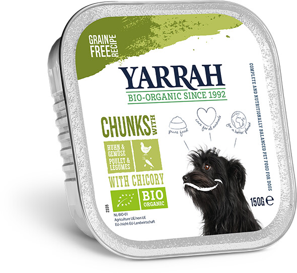 Yarrah Bouchées de poulet et légumes à la chicorée (150 g)