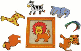 Vilac Coffret de laçage animaux