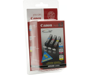 Canon CLI-521 Multipack Preisvergleich 2024 € Preise) | ab (Februar 3-farbig bei 29,04 (2934B010)