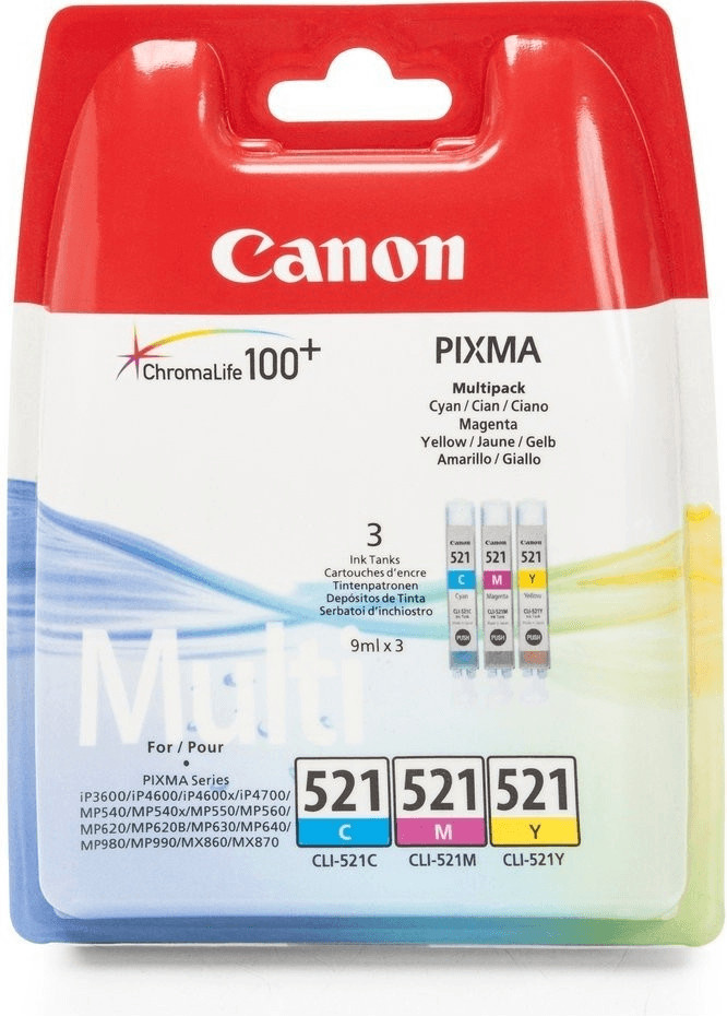 Canon CLI-521 Multipack 2024 € (Februar bei Preise) 29,04 3-farbig ab Preisvergleich (2934B010) 