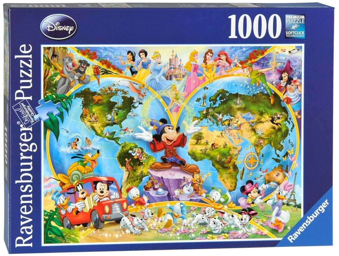 Ravensburger Disneys Weltkarte (1000 Teile) ab € 29,90