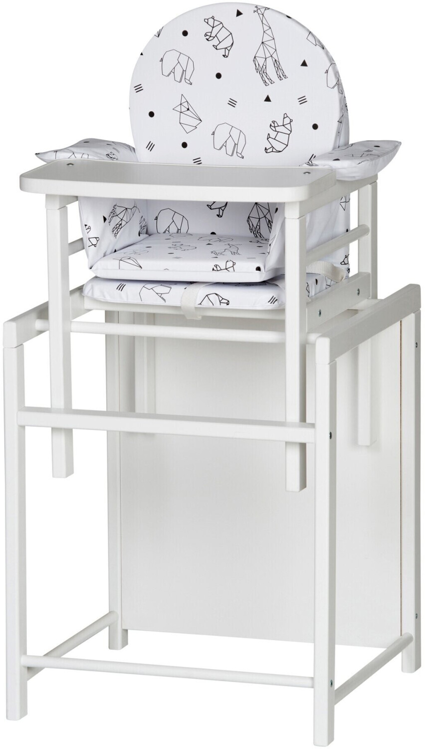 Schardt Ensemble Chaise Haute et Table en Décor Hêtre - X-Tra I