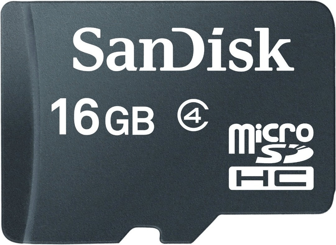 SanDisk microSDHC 16 Go Classe 4 (SDSDQ-016G-B35)