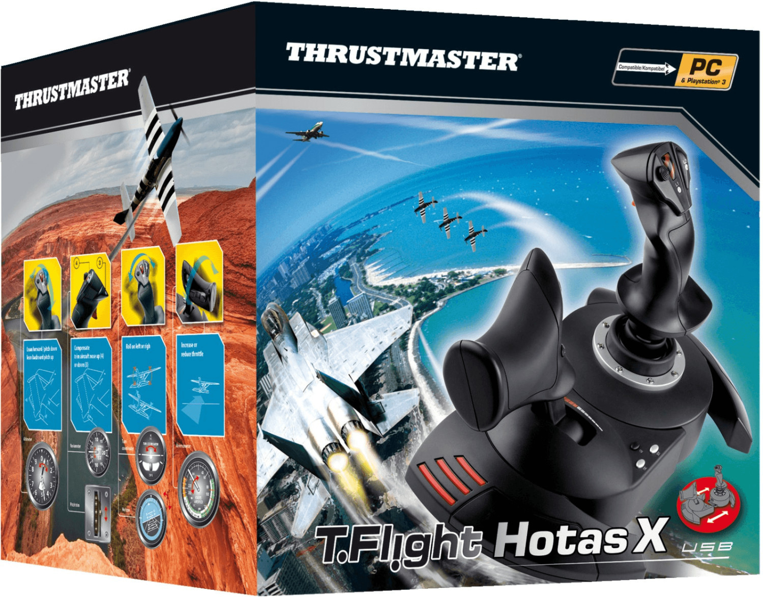 Comparer les prix : Thrustmaster SimTask FarmStick - Joystick Multifonction  Pour Le Farming - PC