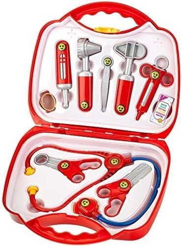 Maletín médico Theo Klein 4685 con muchos accesorios – juguete para niños –  Shopavia