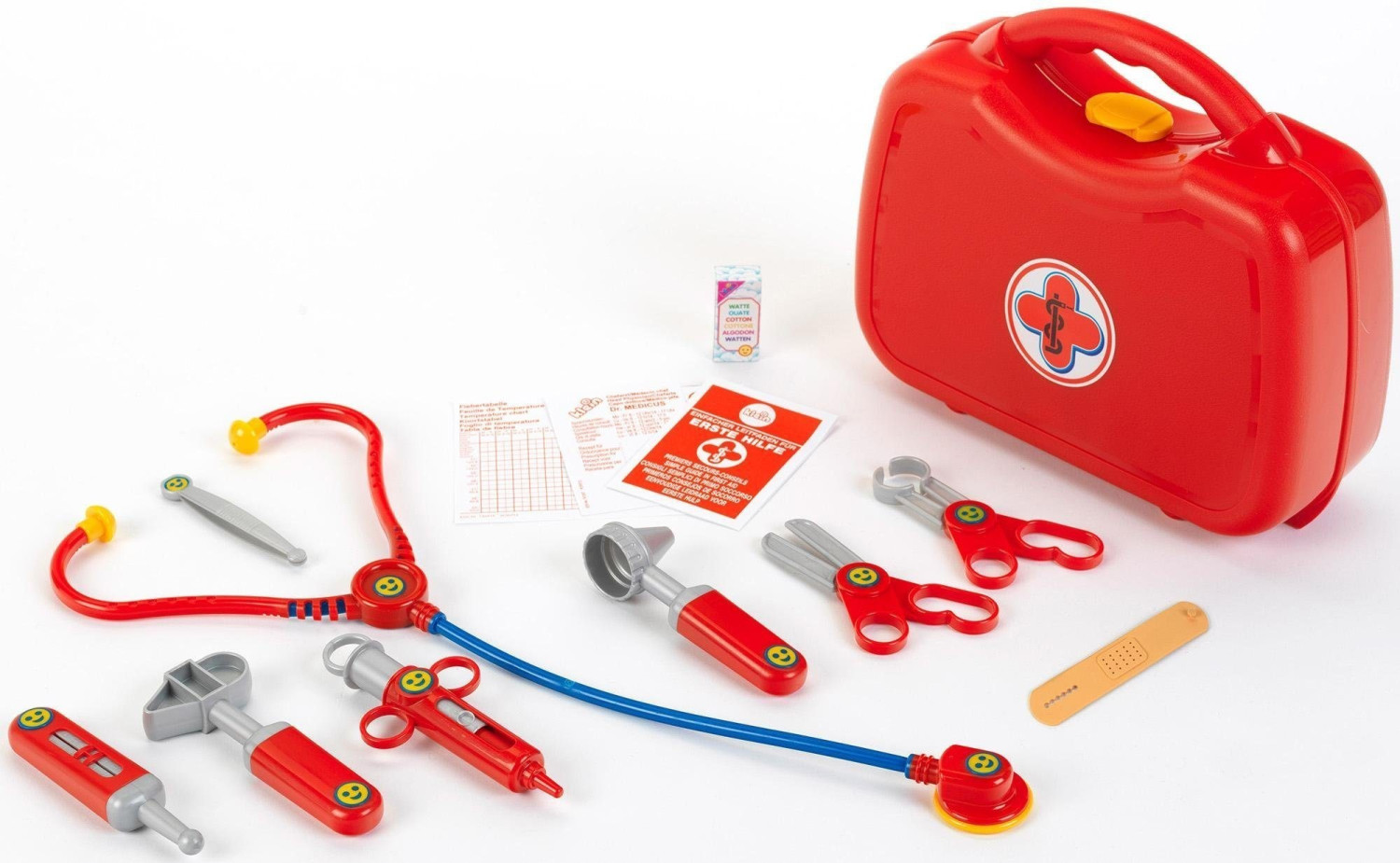 Valise de docteur jouet stethoscope seringue mallette enfant pas cher 