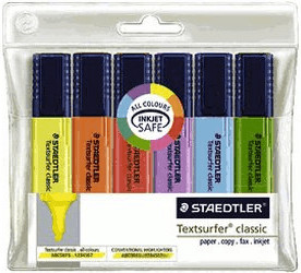Staedtler Textsurfer classic 364 - Pochette de 6