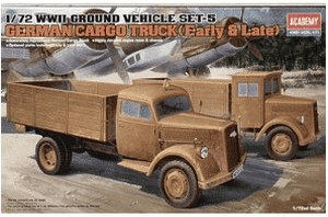 Academy German Cargo Truck WWII Ground Vehicles Set (13404)