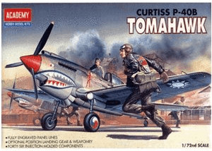 Academy Curtiss P-40B Tomahawk (1655)