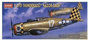 Academy P-47D Thunderbolt Razorback (2175)